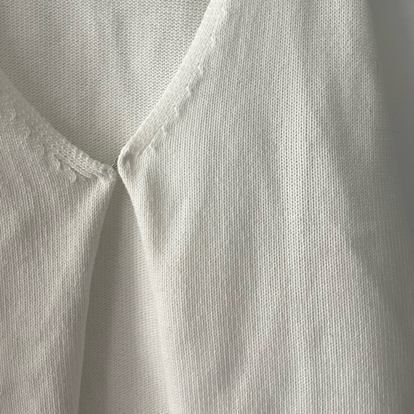 Crochet Knit Vest Sleeveless Hollow Out Crop Tops Vintage Casual V-Neck - Picture 3 of 6